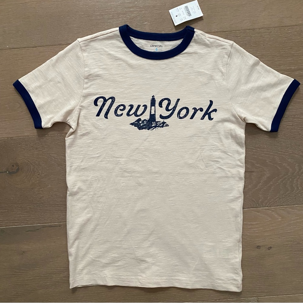 NEW J. Crew NY ringer tee